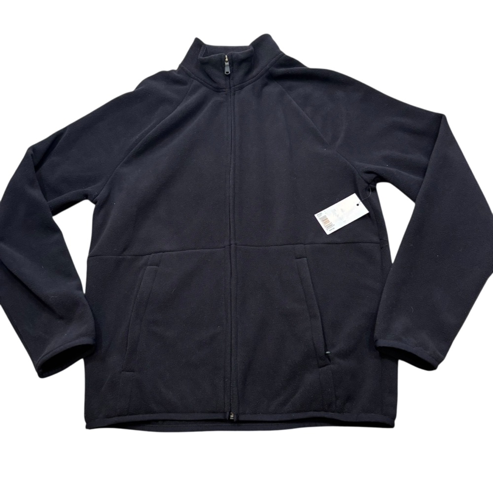 Brand new‎ with Tags Men’s Tek Gear Black Fleece Full Zip Jacket Size Small
